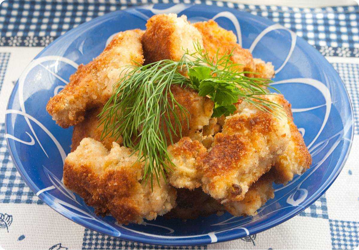 Куриное филе в панировке