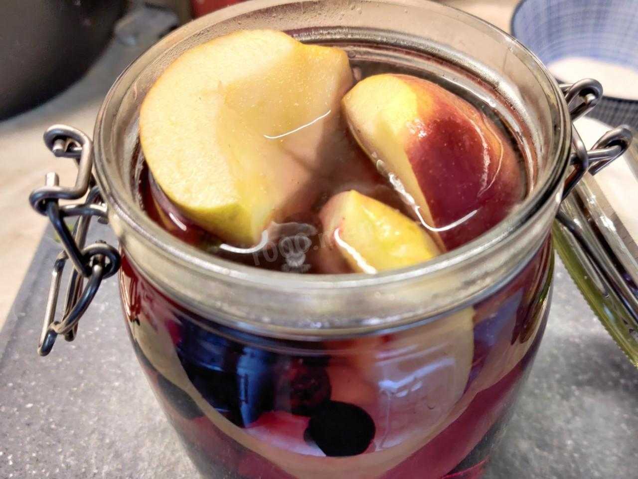 Компот из замороженных ягод