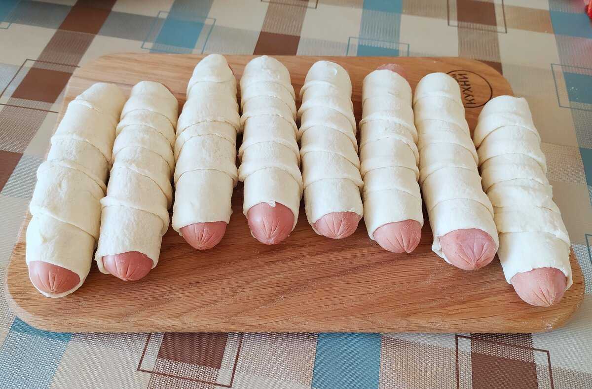 Сосиски в тесте сколько готовить в духовке