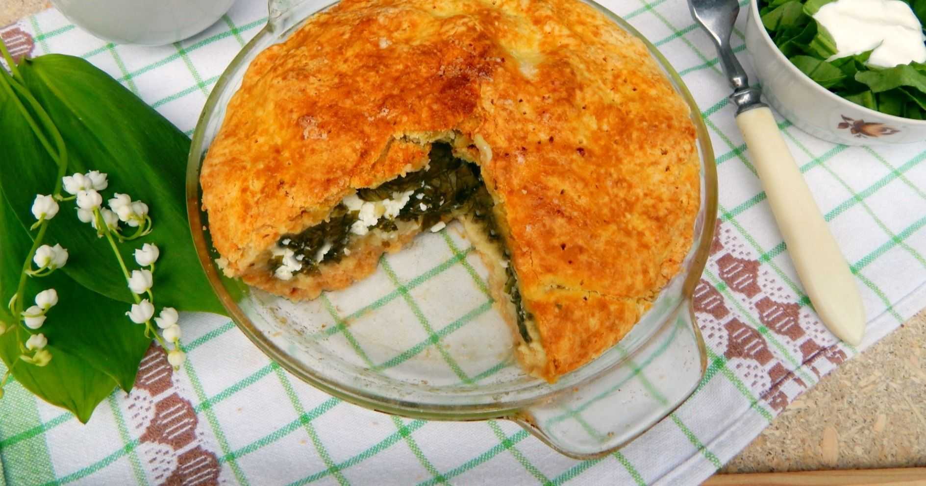Сладкий пирог со щавелем: рецепт пошаговый с фото | меню недели