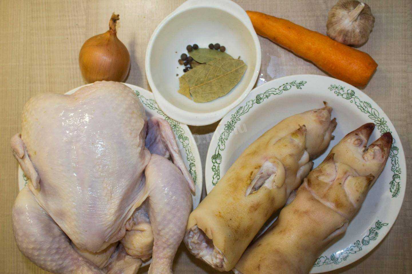 Как сварить холодец из разных сортов мяса - рецепты вкусные