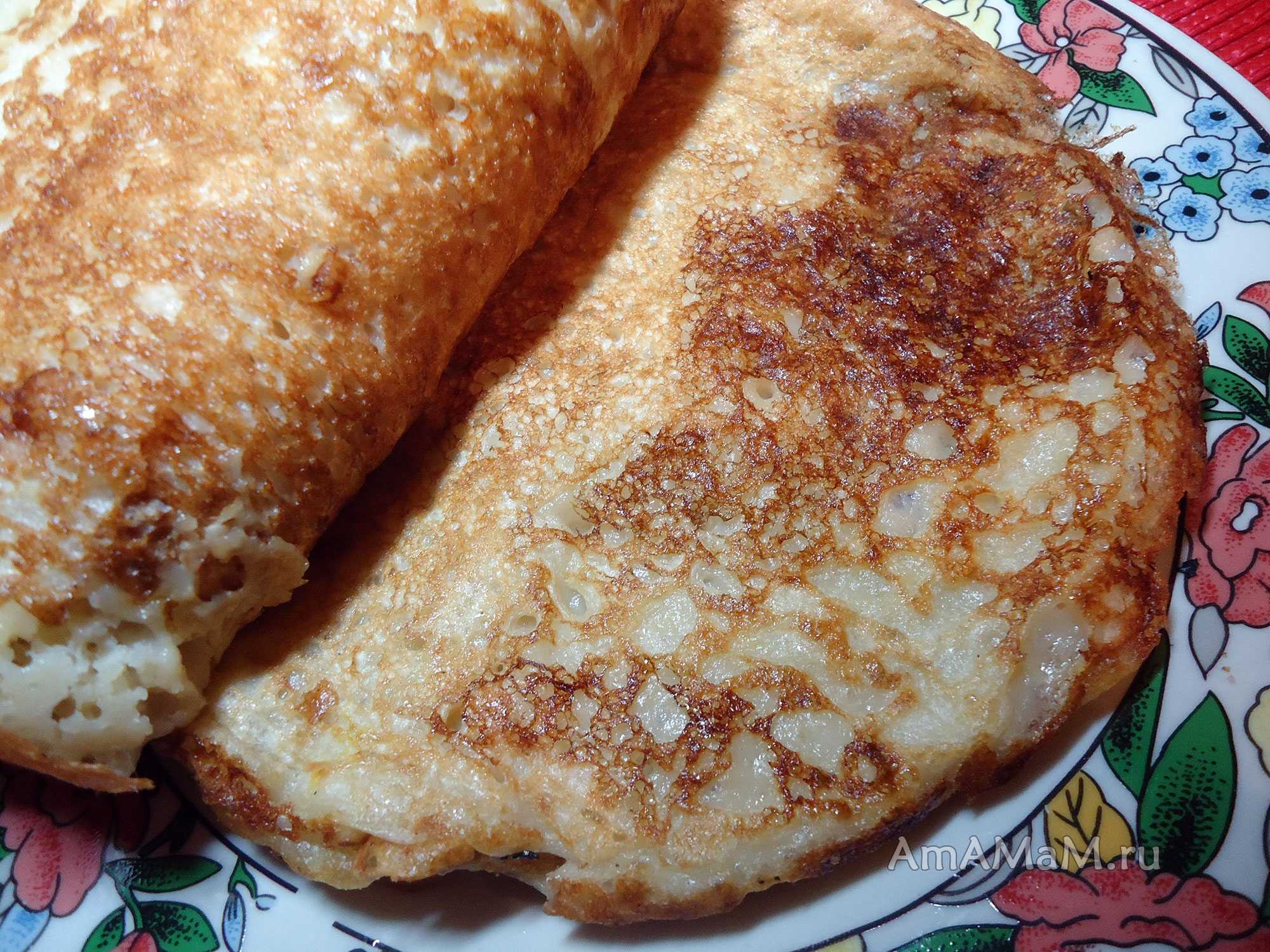 Вкусные блины на молоке по бабушкиному рецепту + фотографии готовых блинов
