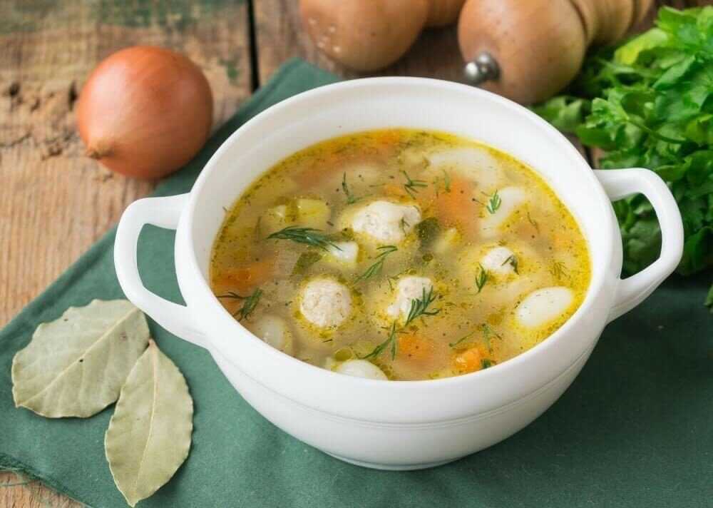 Тефтелевый суп - сытная и очень вкусная изюминка для любого случая: рецепт с фото и видео