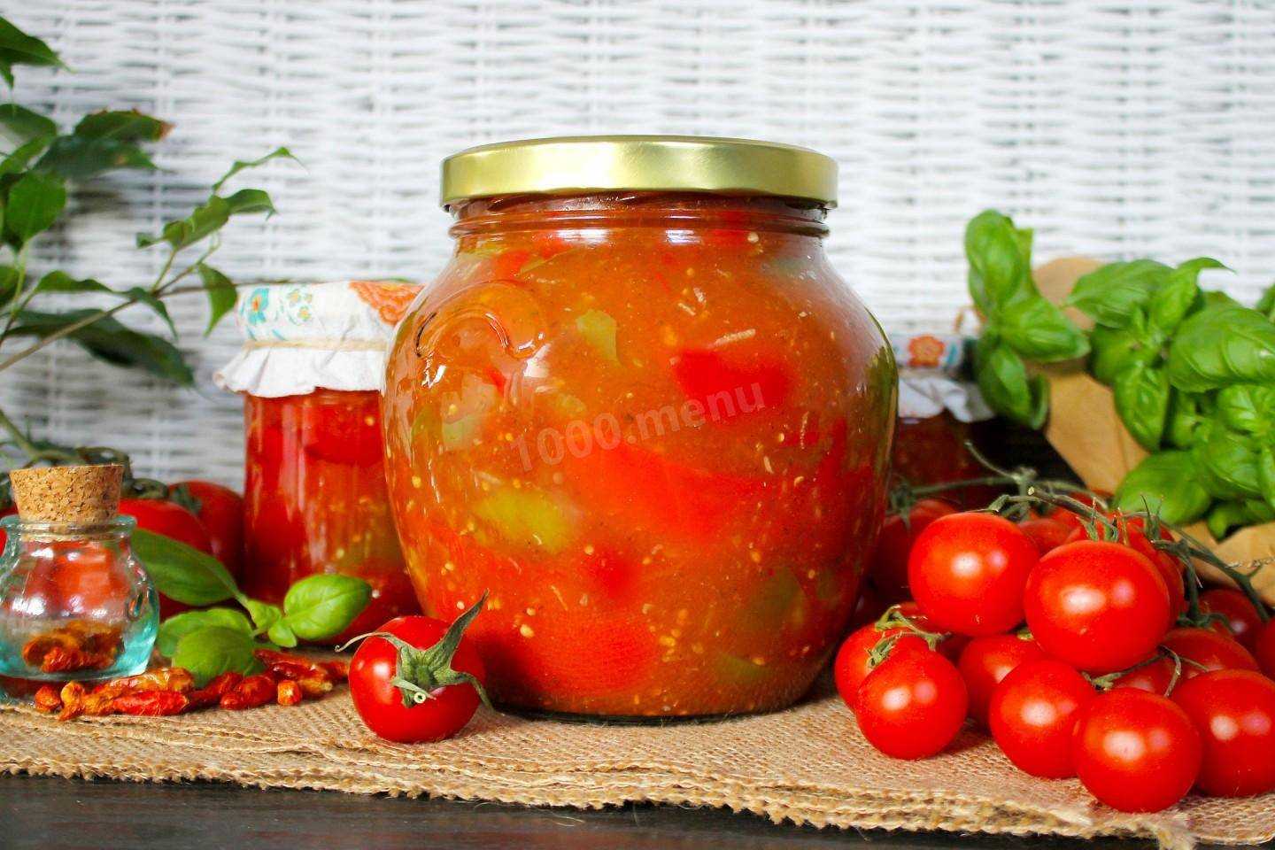 Лечо из болгарского перца с помидорами на зиму — 5 самых вкусных рецептов