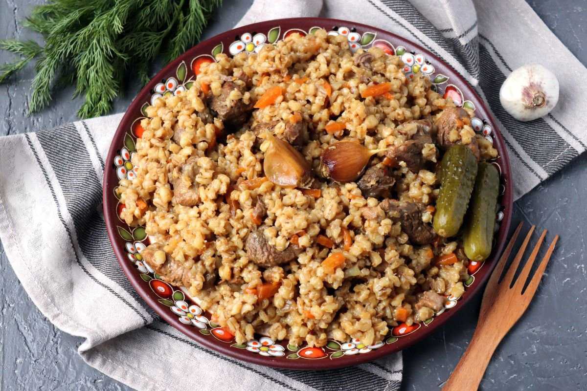 Курица с перловкой в духовке простой рецепт с фото