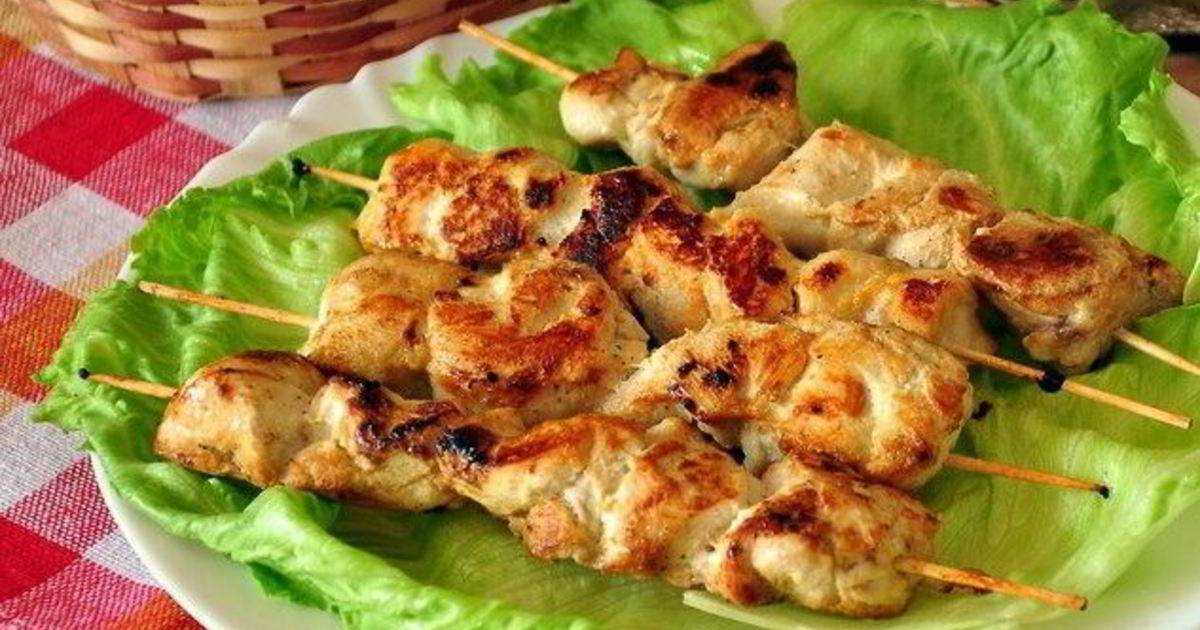 Сочный шашлык из куриной грудки и самый вкусный маринад, чтобы мясо было мягким