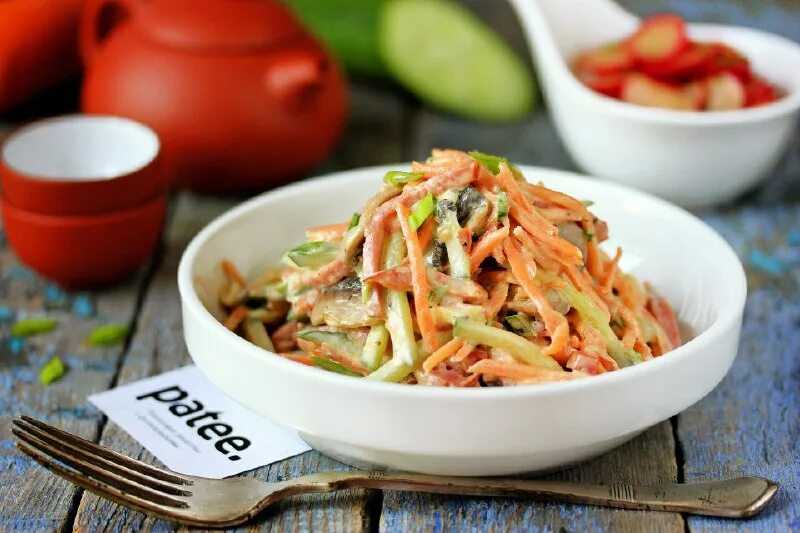 Салат с блинами и курицей розы для любимого рецепт с фото пошагово - 1000.menu