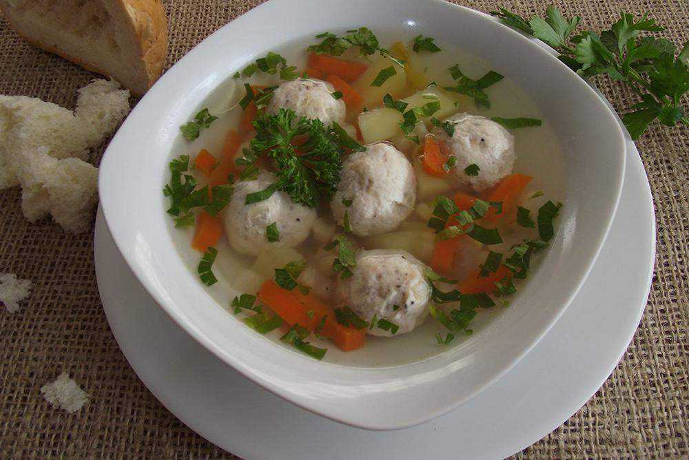 Суп с фрикадельками из куриного фарша — 7 рецептов самого вкусного супа