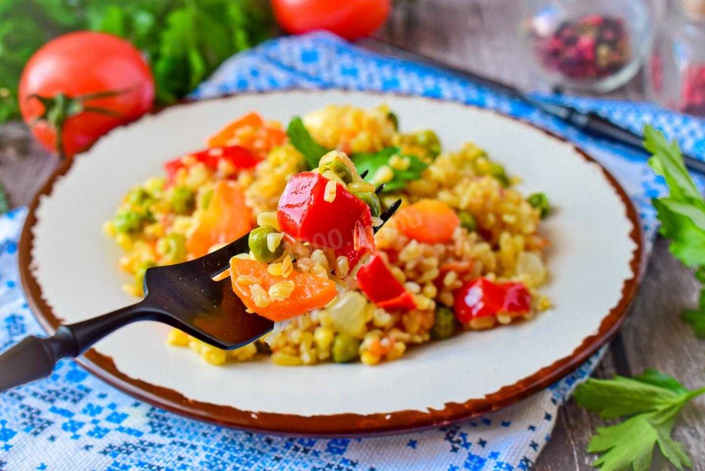 Булгур с фаршем и овощами: 6 диетических рецептов, советы