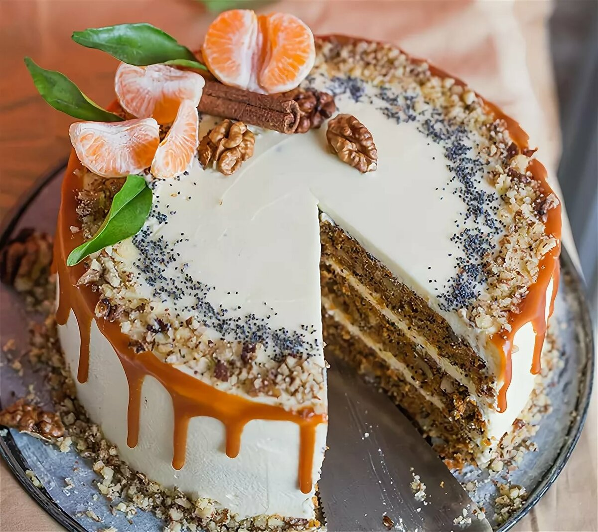 Морковный пирог — 9 вкусных рецептов приготовления