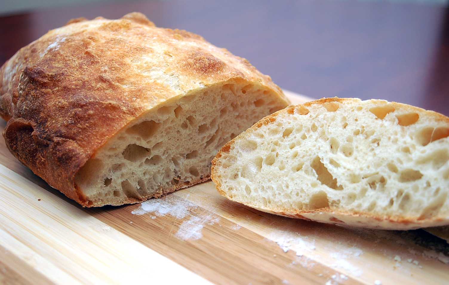 Рецепт хрустящего хлеба