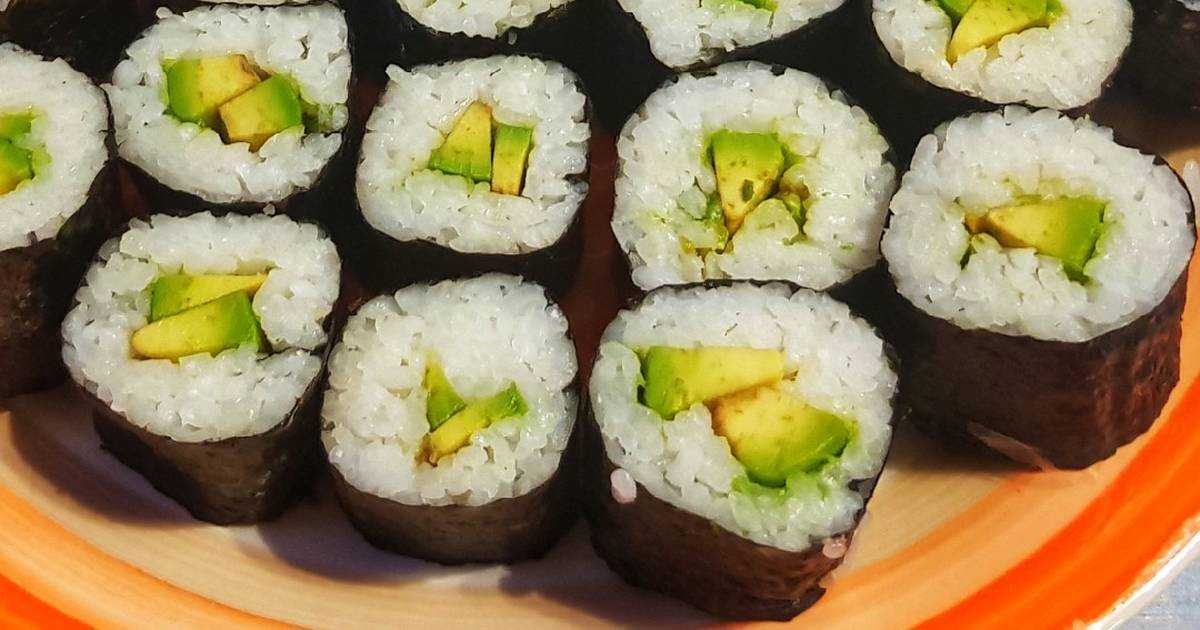 Суши с огурцами в домашних условиях