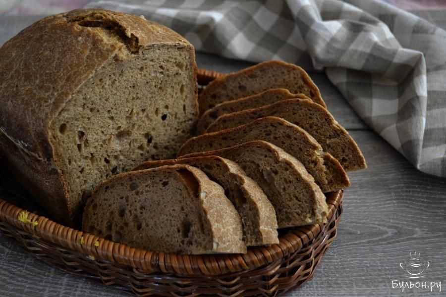 Бородинский хлеб - рецепт в духовке на кефире