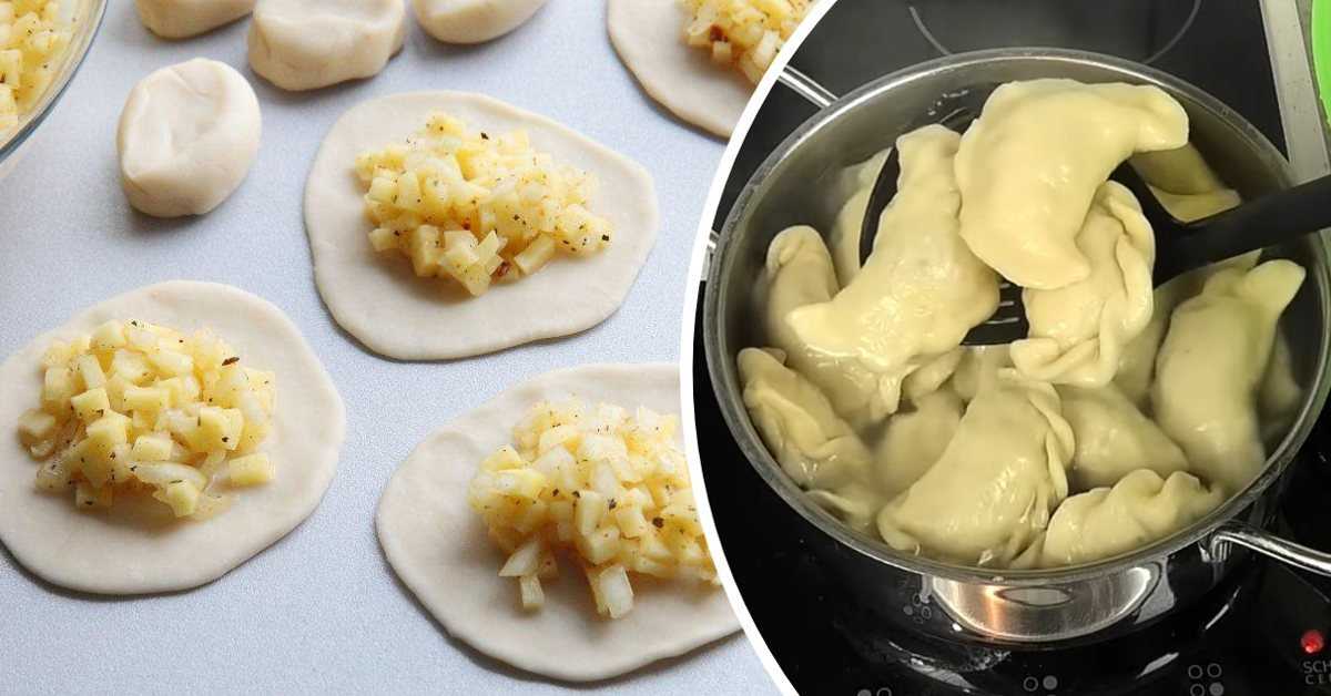 Вареники с картошкой и луком: 3 потрясающих пошаговых фото-рецепта