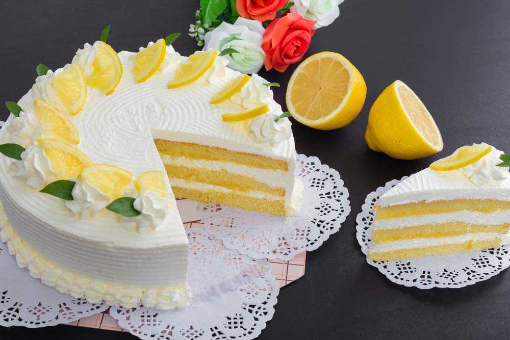 Лимонный торт – 8 вкусных пошаговых рецептов с фото