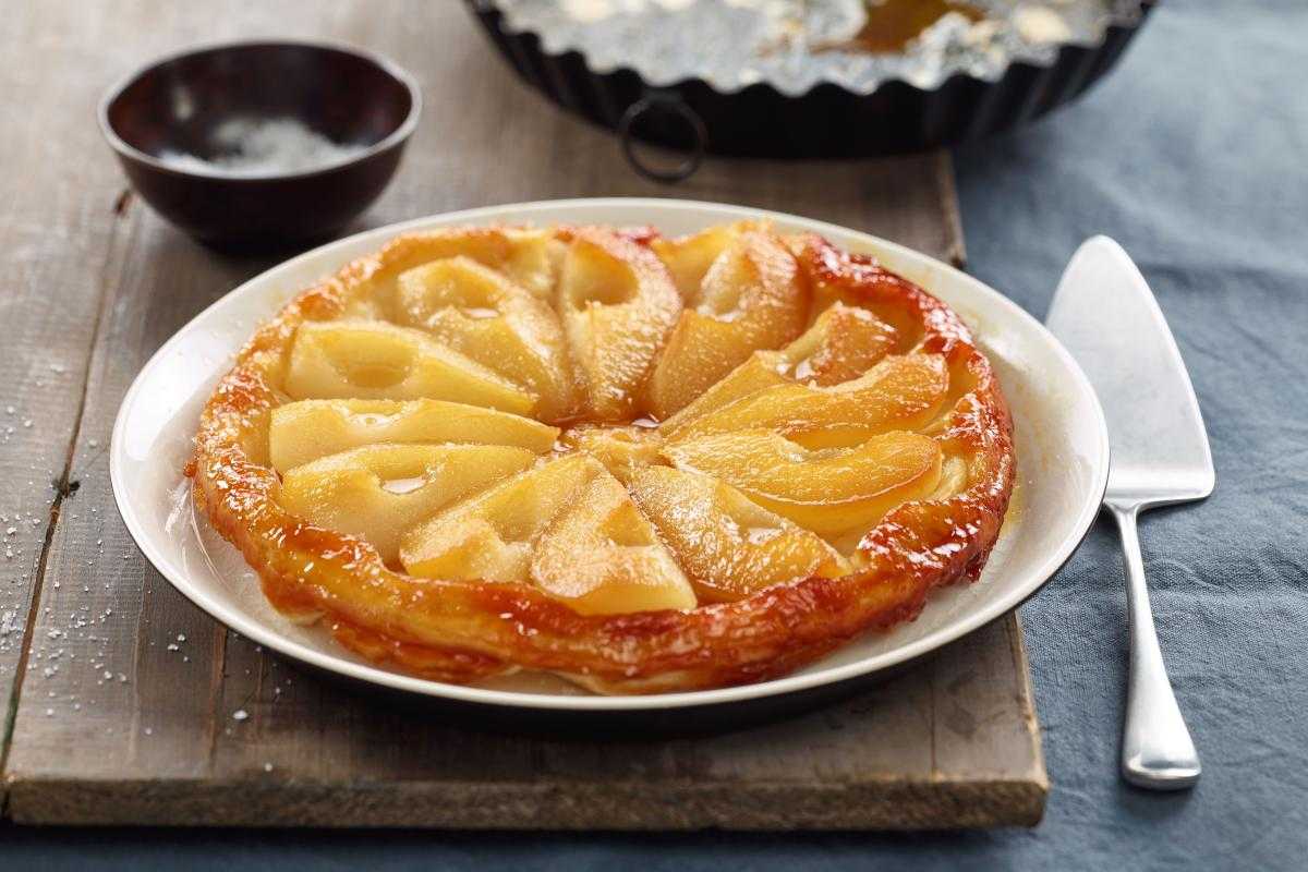 Тарт татен на сливочном масле с яблоками и клюквой рецепт с фото пошагово - 1000.menu