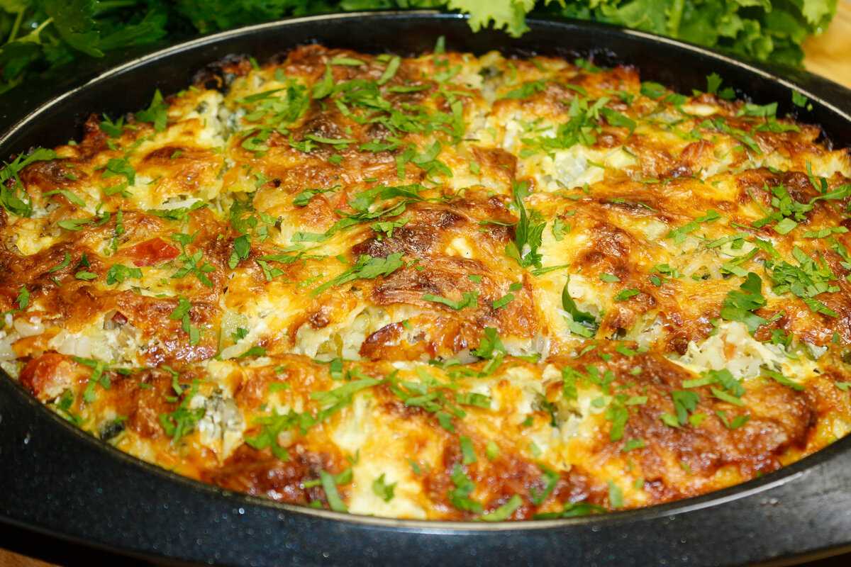 Курица с кабачками в духовке