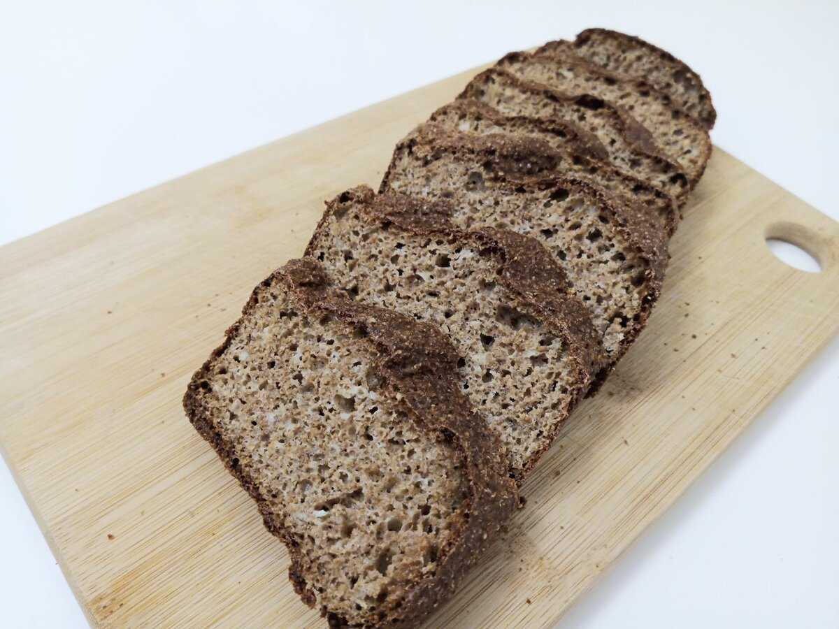 Хлеб без сахара и дрожжей