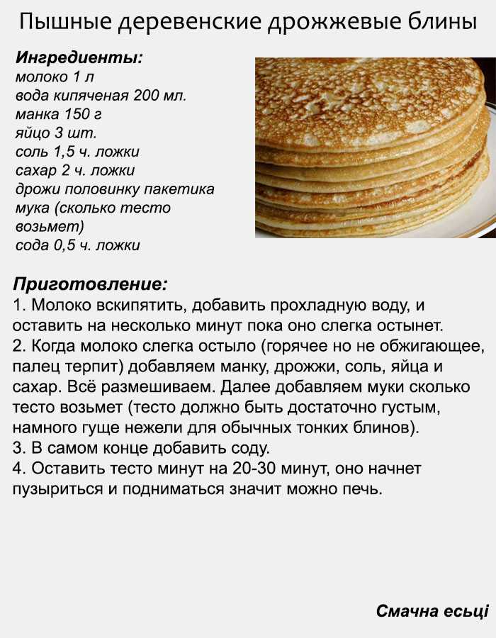 Рецепт тонких блинов на молоке: классический с фото пошагово