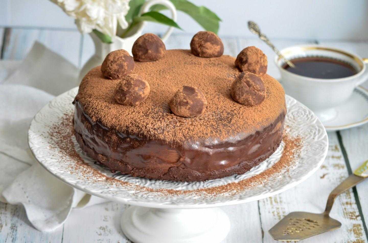 Трюфельный торт — самый шоколадный торт на планете!