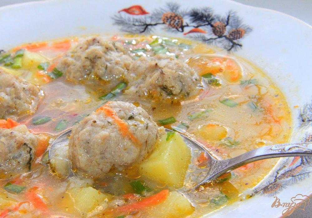 Суп с фрикадельками из куриного фарша рецепт с фото пошагово - 1000.menu