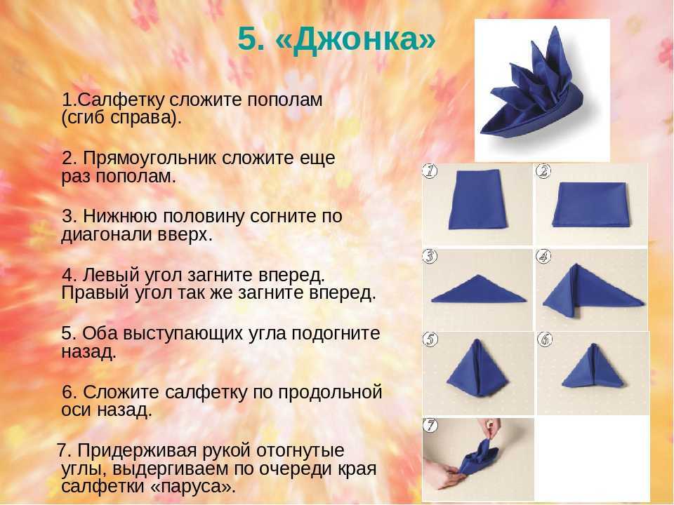 Как сложить бумажные салфетки. украшения стола для детского праздника.
