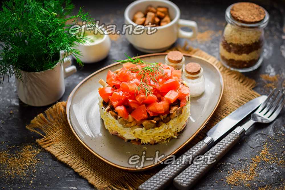 Салат "чикаго" - вкусный рецепт с пошаговым фото