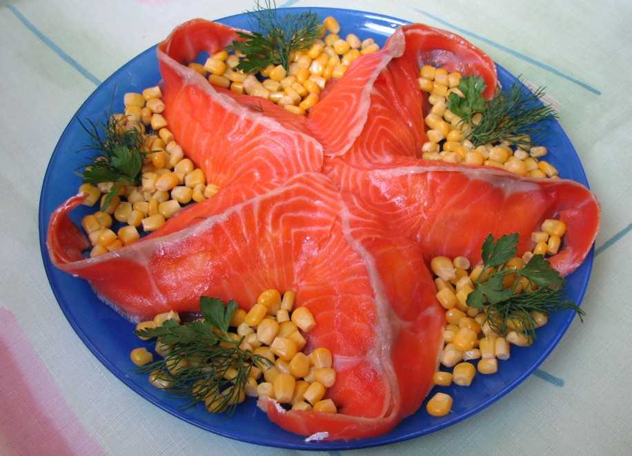 Салат «морская звезда»