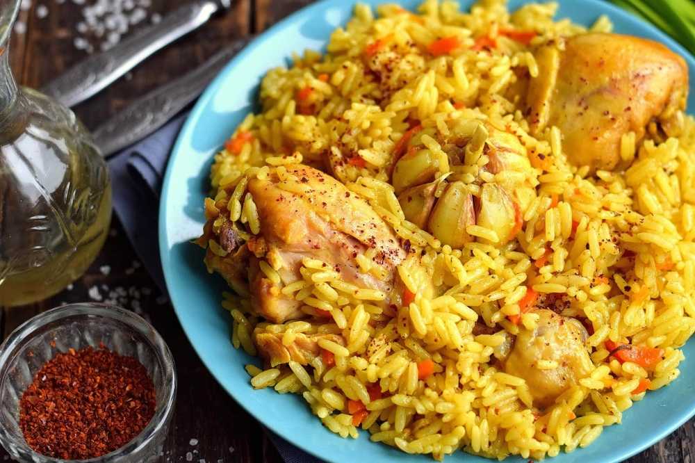 Плов из перловки с курицей в мультиварке - 10 пошаговых фото в рецепте