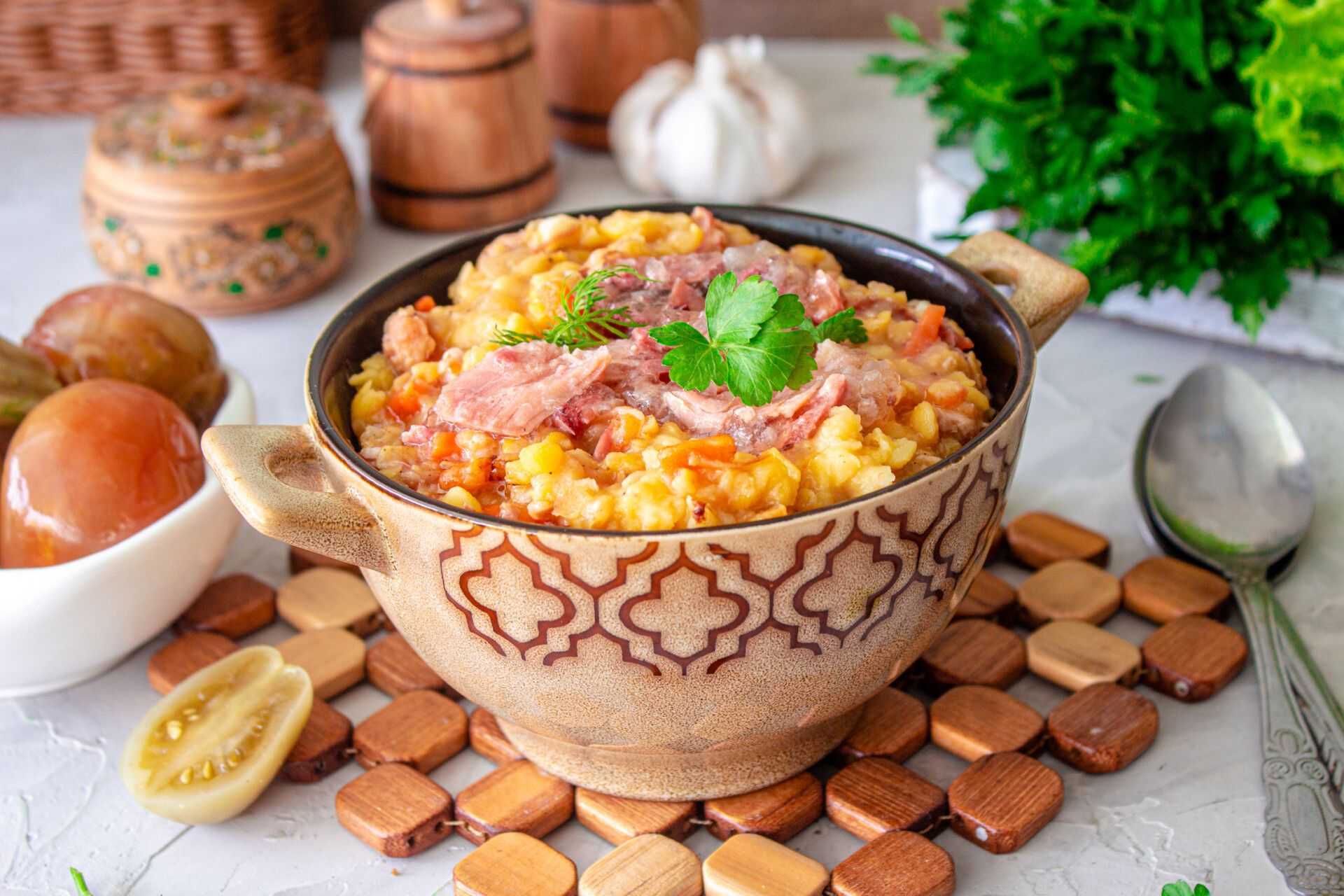 Гороховая каша: пошаговый рецепт приготовления с фото