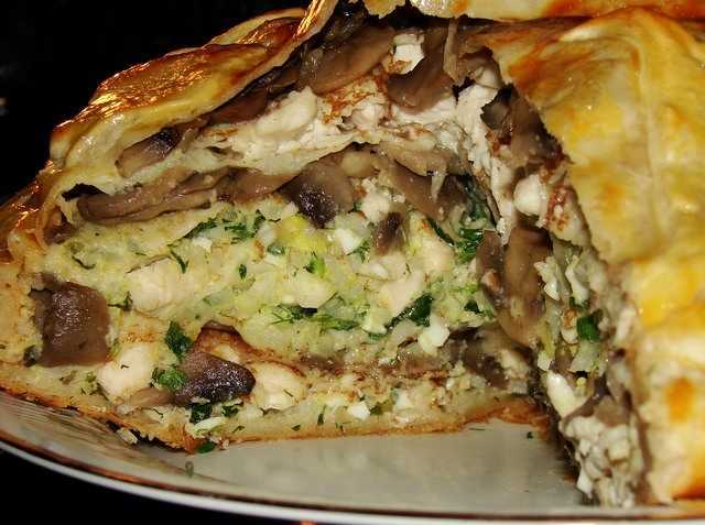 Курник. простые рецепты, как просто и вкусно приготовить курник с картошкой и курицей, пошаговый рецепт с фото
