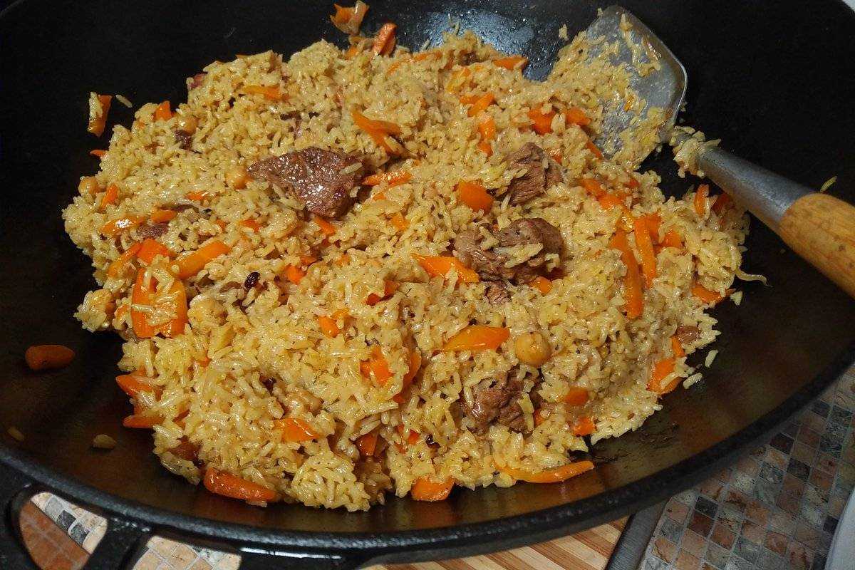 Плов из гречки с курицей по рецепту сталика ханкишиева