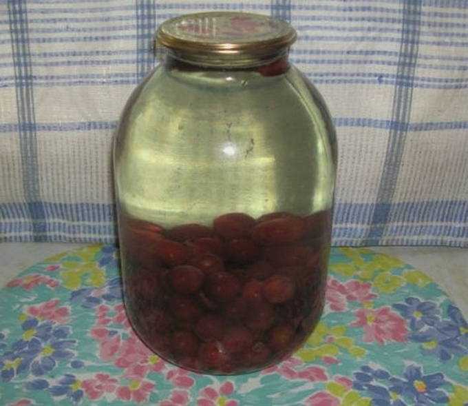 Рецепты компота из вишни в кастрюле: с косточкой и без