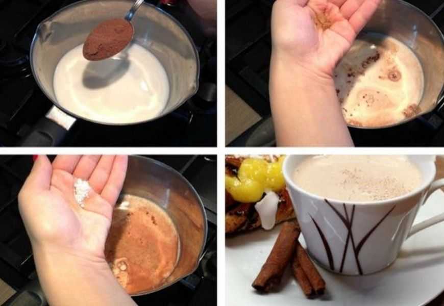 Как варить какао на молоке и воде из порошка: рецепты приготовления