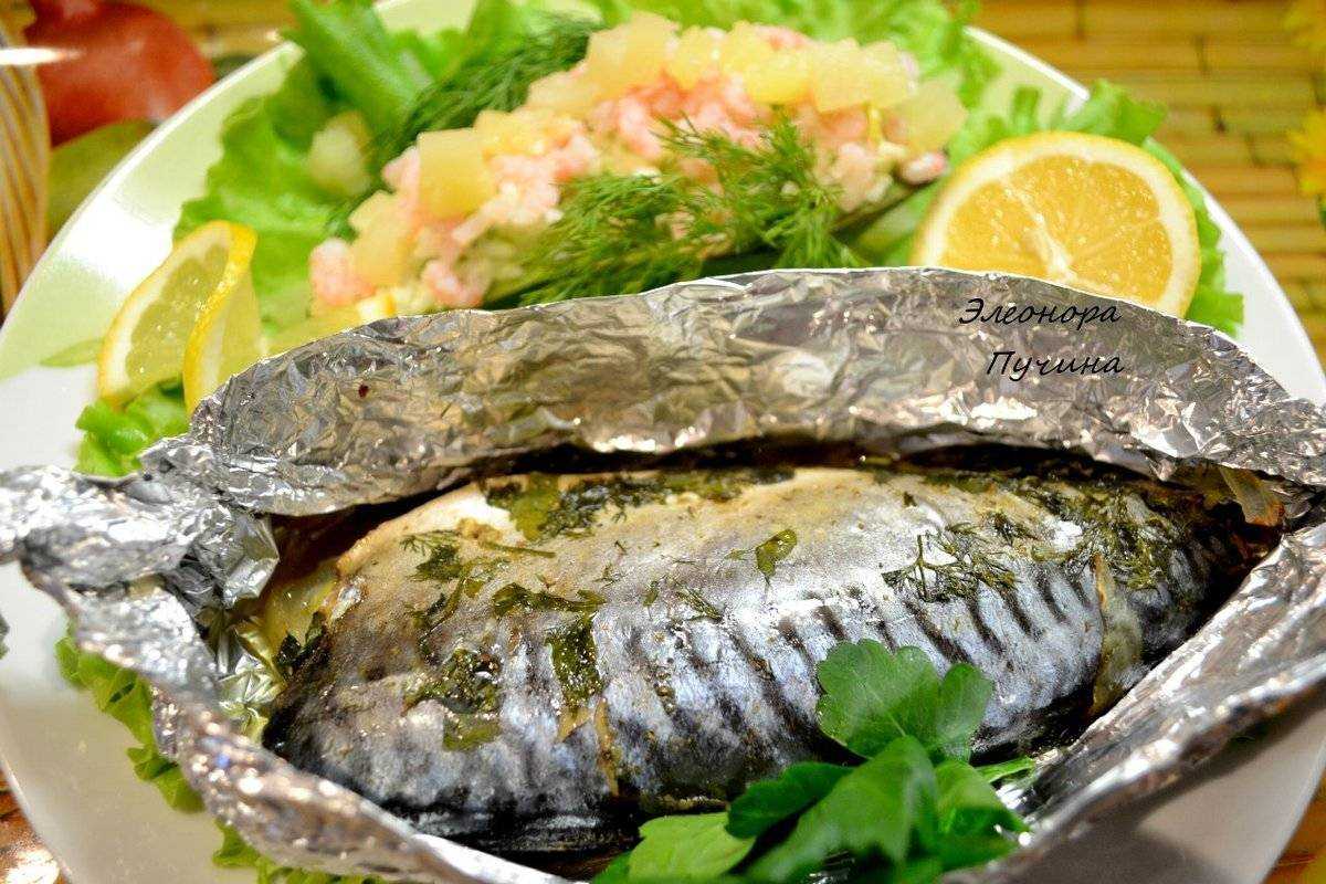 Рыба в духовке в фольге , как приготовить рыбу в фольге рецепты с фото