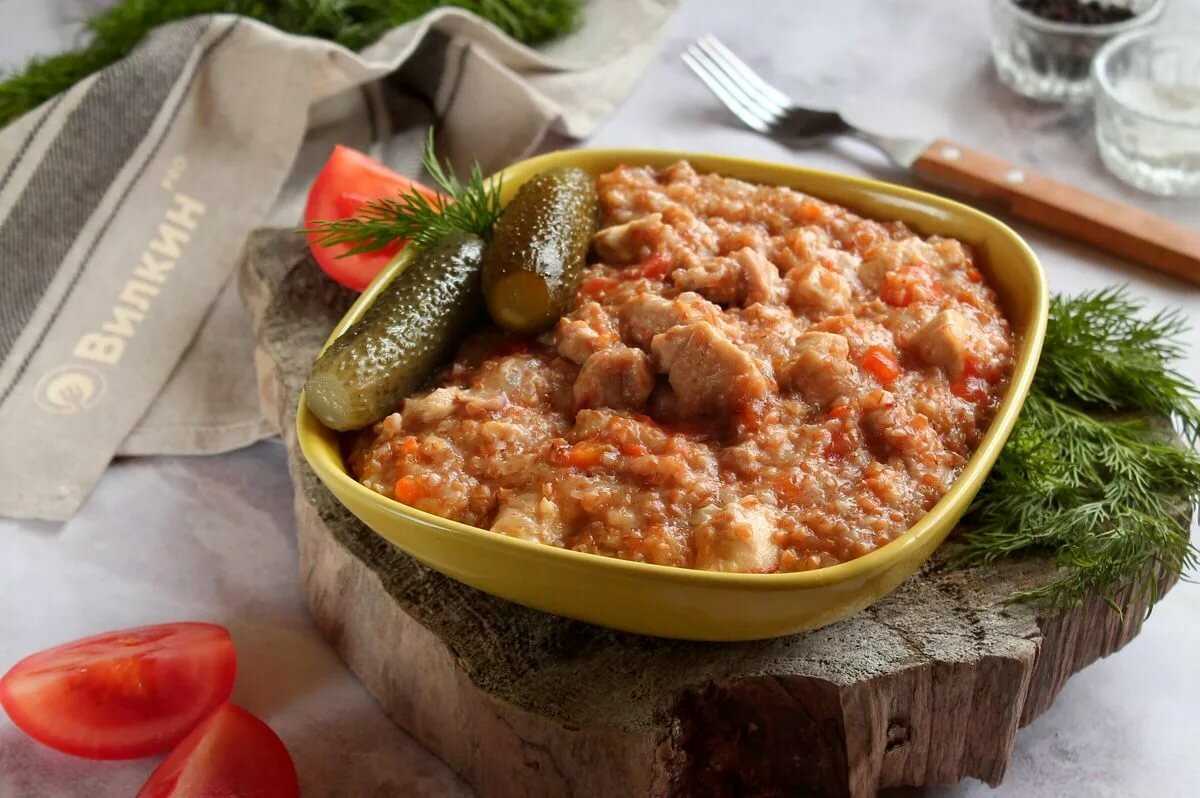 Ароматная гречка с тыквой и мясом в мультиварке. простая гречневая каша с тыквой, приготовленная в мультиварке | домашние рецепты
