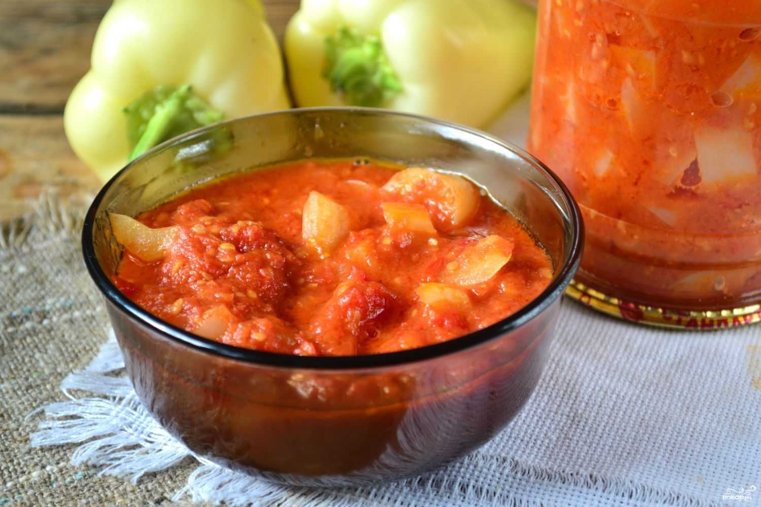 Лечо из перца и помидор на зиму: простые рецепты вкусного лечо