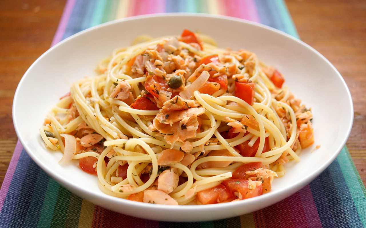 Макароны с вареной курицей