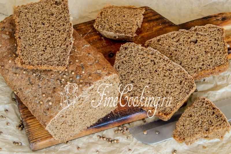 Бородинский хлеб на ржаной закваске по госту - пошаговый рецепт с фото на повар.ру