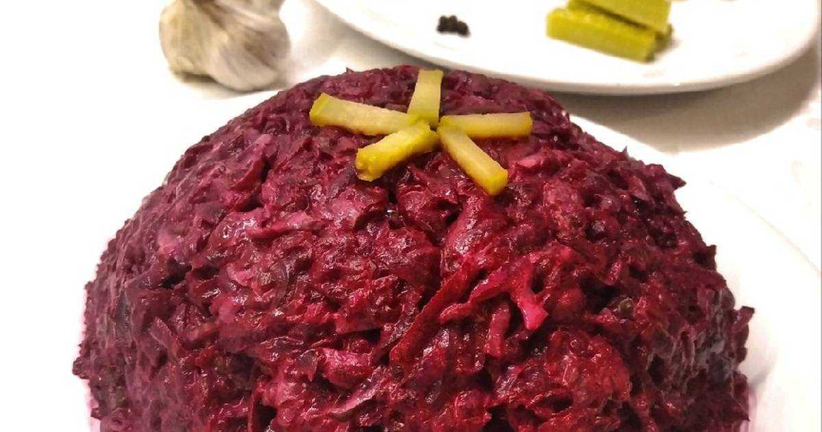 Салат из свеклы с чесноком – 8 рецептов приготовления