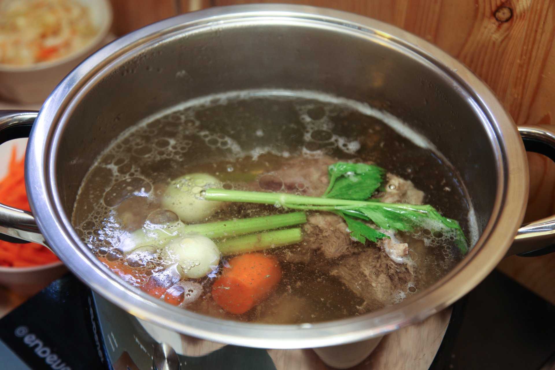 Сколько варить бульон для супа