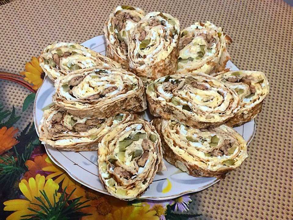 Рулет из лаваша с сыром - 77 рецептов приготовления пошагово - 1000.menu