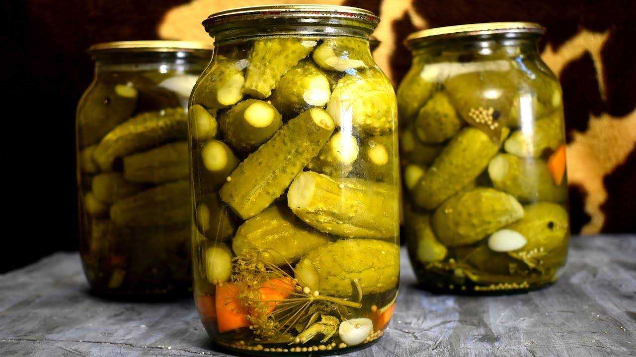 Маринованные огурцы на зиму — 4 хрустящих рецепта