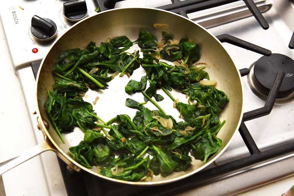 Как приготовить шпинат свежий