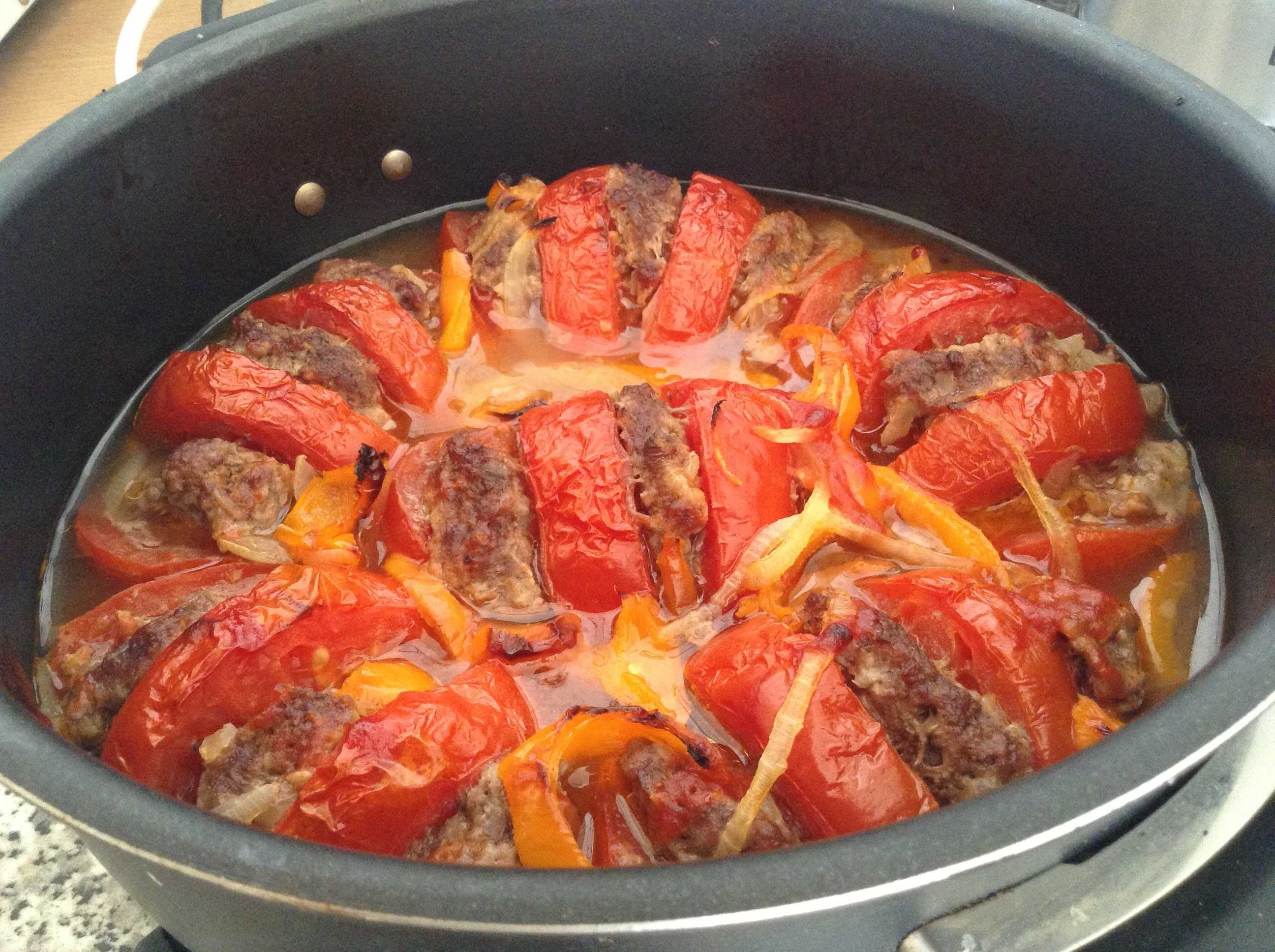 Биточки мясные на сковороде