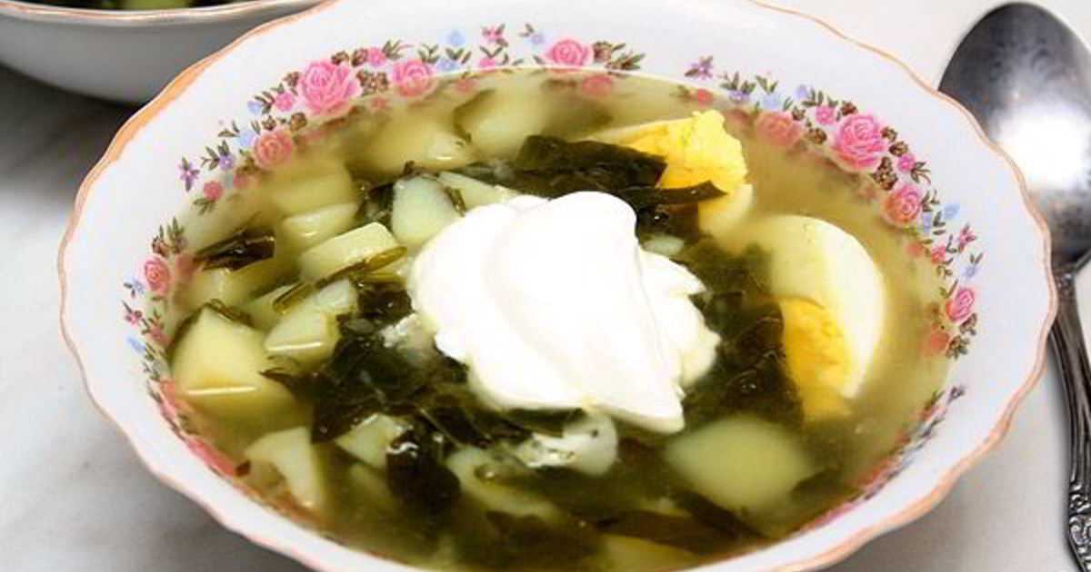 Как приготовить очень вкусный щавелевый суп в мультиварке