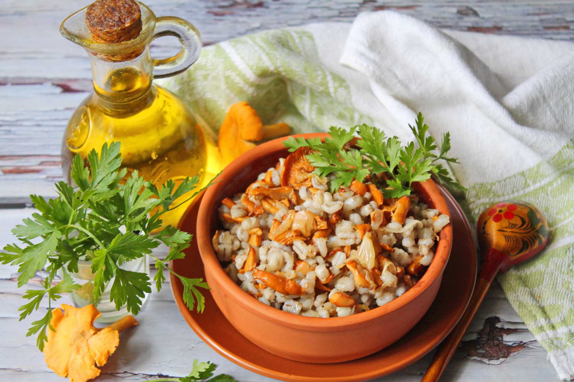 Перловка с мясом