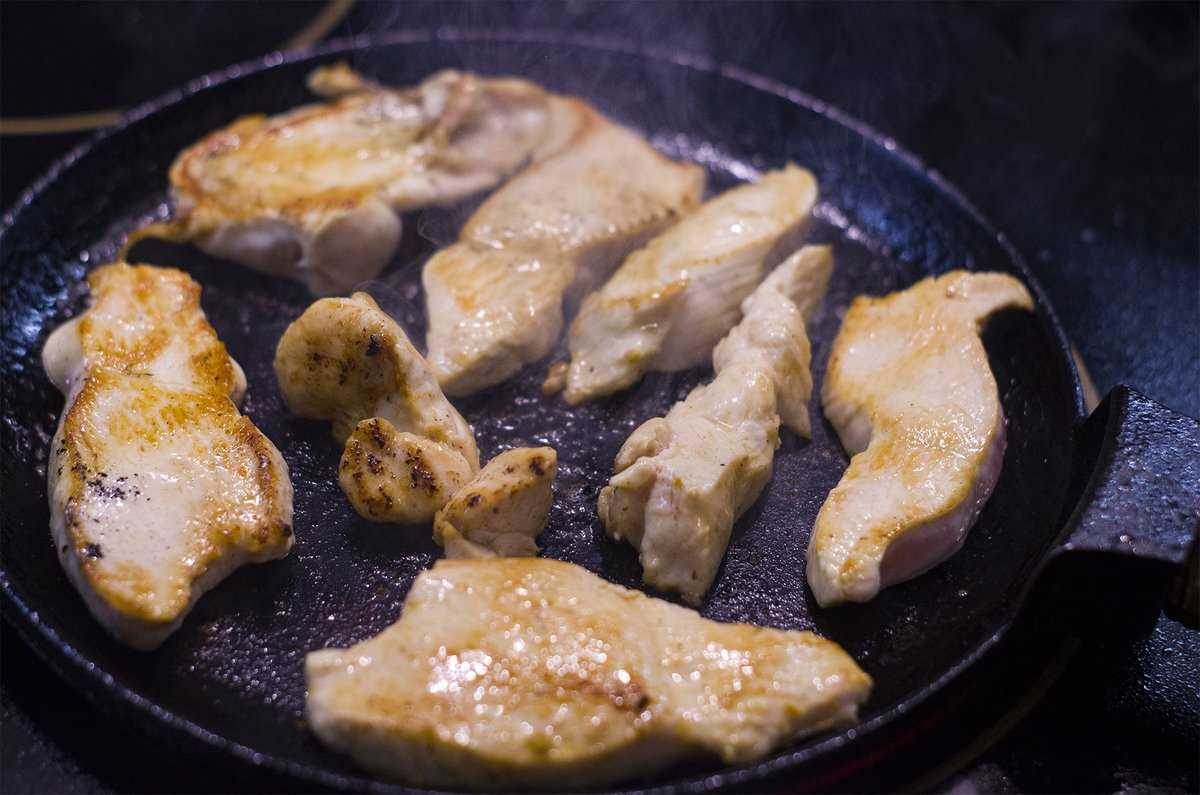 Куриная грудка на сковороде —  простые и вкусные рецепты