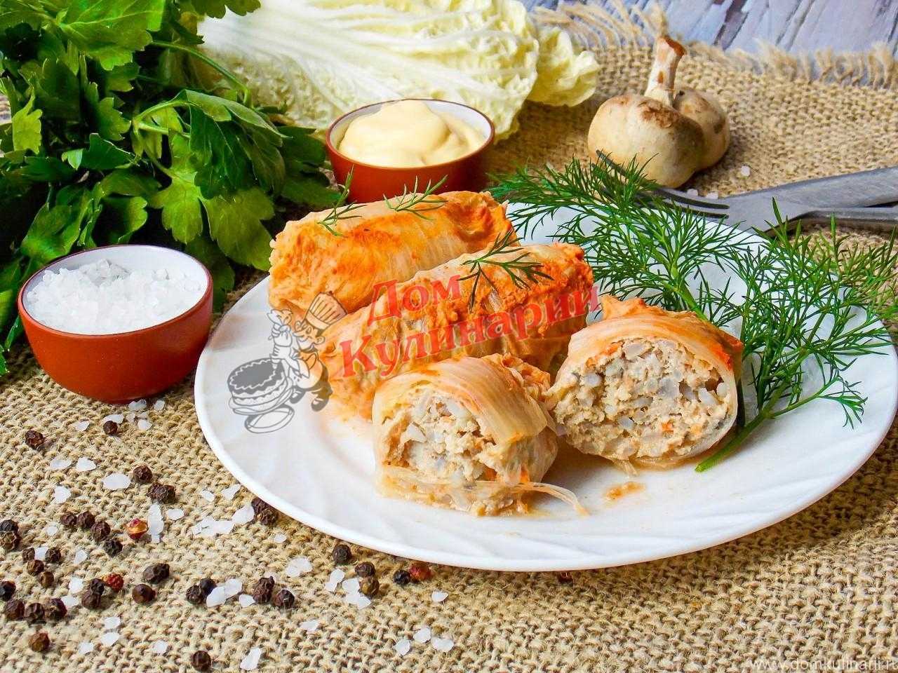 Голубцы из свежей капусты – пошаговый рецепт