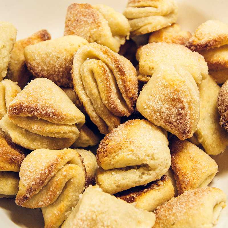 Печенье из творога "треугольники" вкусный рецепт с фото пошагово и видео - tvcook.ru